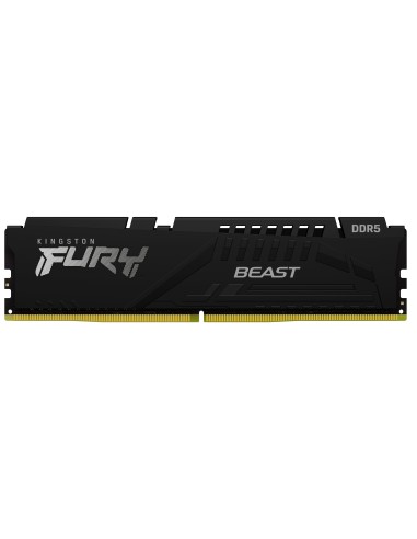 DDR5 KINGSTON FURY BEAST 16GB 5600 NEGRO