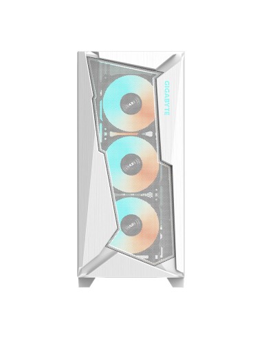 CAJA GAMING GIGABYTE AC301GW V2 ATX 2XUSB3.0 1XUSBC RGB S F BLANCO