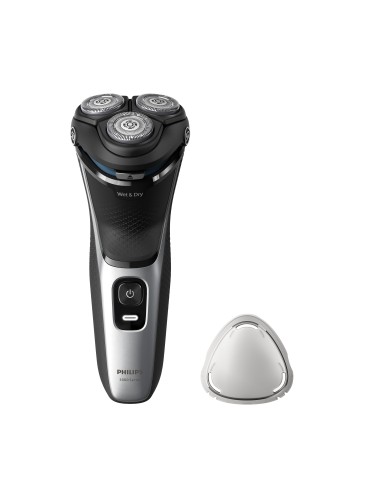 AFEITADORA PHILIPS SHAVER SERIES 3000 S3143 00  CON BATERÃA   2 ACCESORIOS