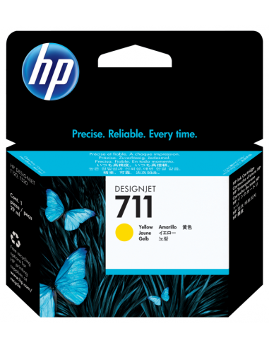 TINTA HP 711 AMARILLO