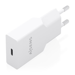 CARGADOR AISENS ULTRA DELGADO GaN 20W 1xUSB-C PD3.0 BLANCO 2