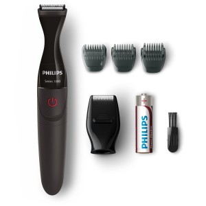 BARBERO PHILIPS MG1100 16 S1000 3 PEINAS PILA AA