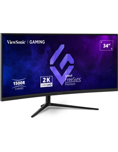 MONITOR VIEWSONIC 34" 21 9, 3440 x 1440, VA, 1500R curved gaming monitor, 180Hz, 1ms MPRT