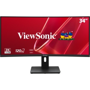 MONITOR VIEWSONIC 34" 21 9, 3440 x 1440, SuperClear® IPS curve monitor, HDMI, DisplayPort, USB, USB-