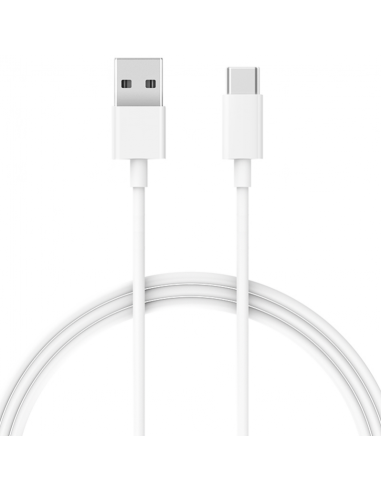 CABLE CARGA XIAOMI MI USB-C 1 M BLANCO