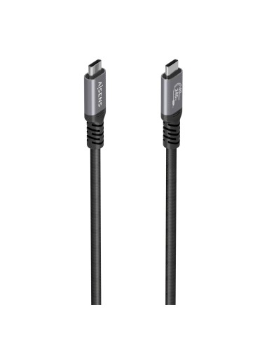 CABLE USB4 AISENS GEN3x2 40GBPS 8K60HZ 5A 48V 240W E-MARK C M-C M 0.5M