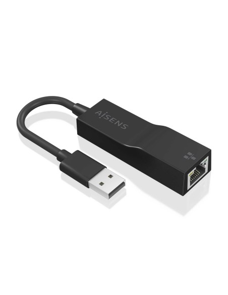 CONVERSOR AISENS USB 3.0A ETHERNET GIGABIT 10 100 1000 Mbps NEGRO15 CM