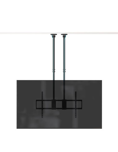 SOPORTE TECHO DOBLE MASTIL TOOQ LPCE11120TSLI-B 60-120" NEGRO