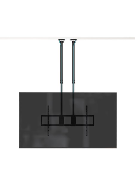 SOPORTE TECHO DOBLE MASTIL TOOQ LPCE11120TSLI-B 60-120" NEGRO