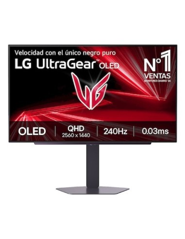 MONITOR LG ULTRAGEAR OLED 27GX704A-B 27" GAMING QHD 240HZ FREESYNC
