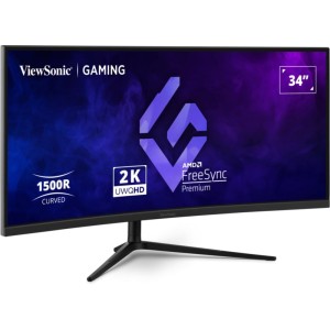 MONITOR VIEWSONIC 34" 21 9, 3440 x 1440, VA, 1500R curved gaming monitor, 180Hz, 1ms MPRT