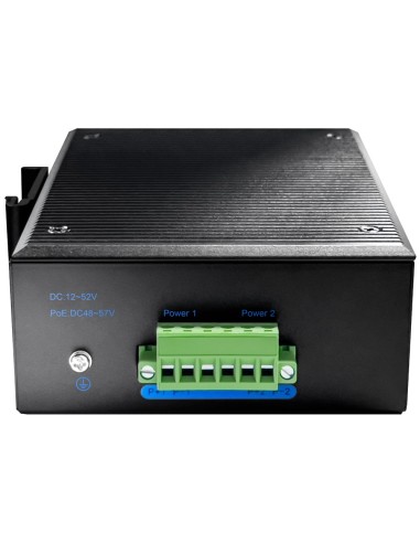 SWITCH CUDY 4-PORT GIGABIT INDUSTRIAL POE WITH 2 GIGABIT SFP PORT