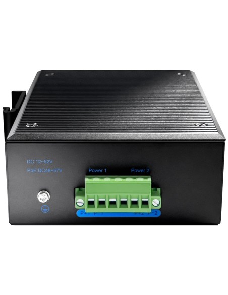 SWITCH CUDY 4-PORT GIGABIT INDUSTRIAL POE WITH 2 GIGABIT SFP PORT