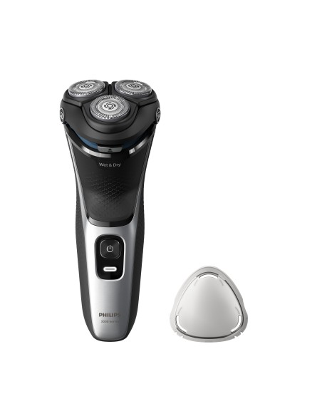 AFEITADORA PHILIPS SHAVER SERIES 3000 S3143 00  CON BATERÃA   2 ACCESORIOS