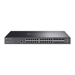 SWITCH TP LINK OMADA SX3832 24-PORT RJ45 HASTA 10GB 8-PORT SFP+ 10GB
