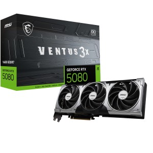 TARJETA GRAFICA MSI GEFORCE RTX 5080 16G VENTUS 3X OC