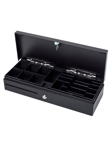 CAJON PORTAMONEDAS MUSTEK 460X170MM 7...